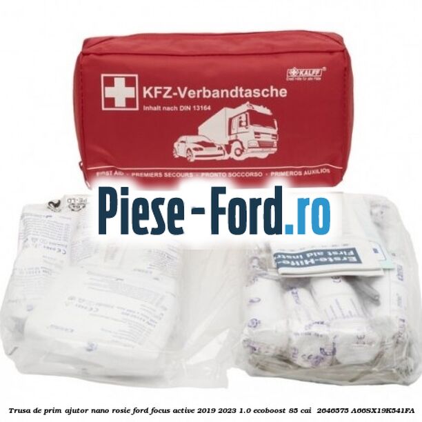 Trusa de prim ajutor Nano, rosie Ford Focus Active 2019-2023 1.0 EcoBoost 85 cai  #34EDEA33DF