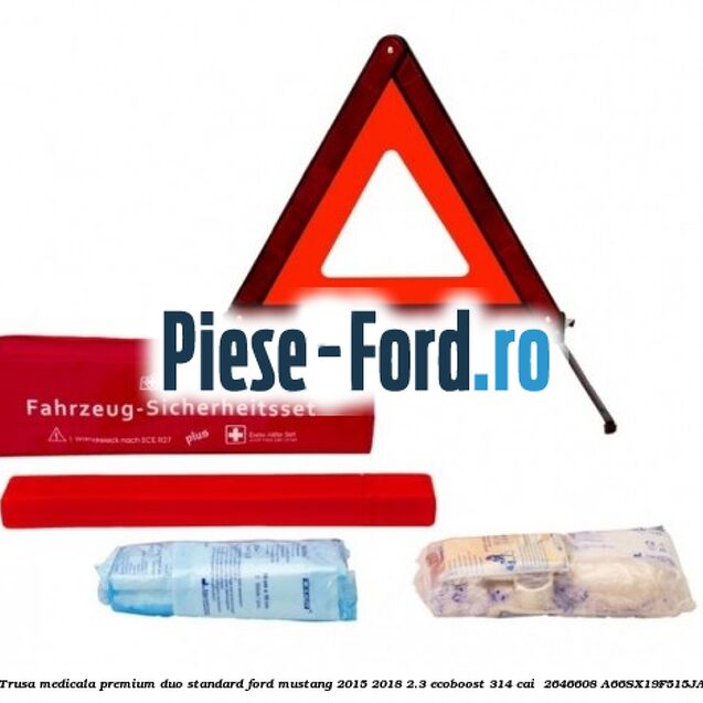 Trusa medicala premium Duo standard Ford Mustang 2015-2018 2.3 EcoBoost 314 cai  #14AB1AA3EF