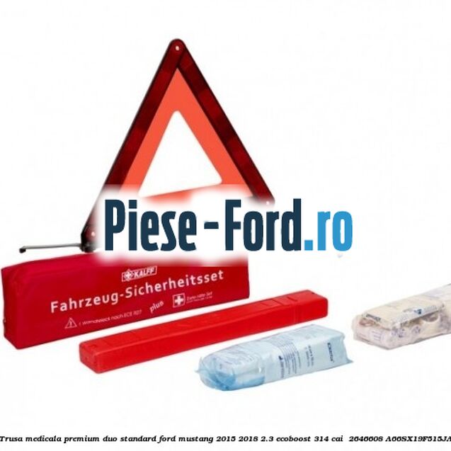Trusa medicala premium Duo standard Ford Mustang 2015-2018 2.3 EcoBoost 314 cai  #14AB1AA3EF