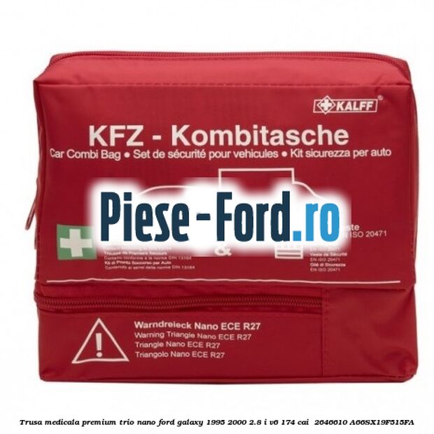 Trusa medicala premium Trio Nano Ford Galaxy 1995-2000 2.8 i V6 174 cai  #D82843BFDE