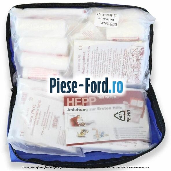 Trusa prim ajutor Ford Original Ford Escort 1995-1998 1.6 i 16V 88 cai benzina #49BD87D603