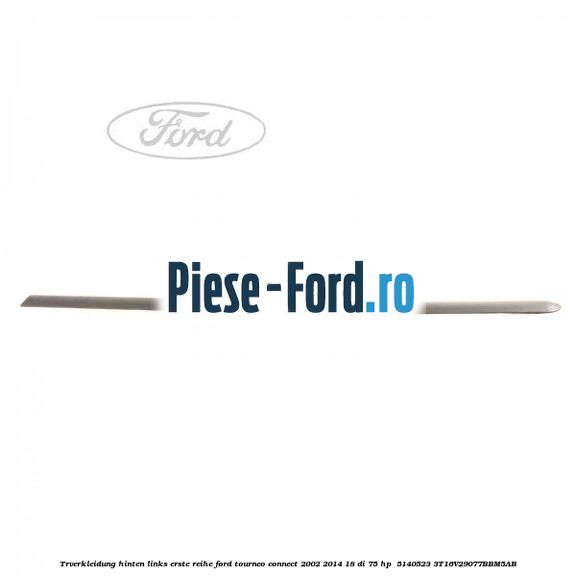 Türverkleidung hinten links erste Reihe Ford Tourneo Connect 2002-2014 1.8 Di 75 HP #E237EC1AC7