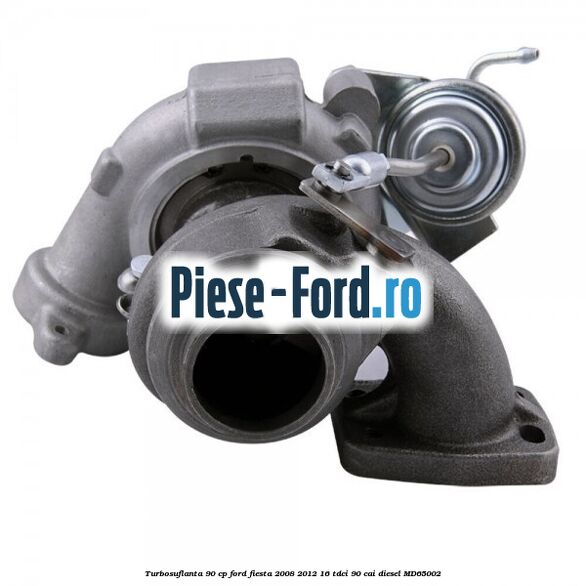 Turbosuflanta 90 CP Ford Fiesta 2008-2012 1.6 TDCi 90 cai #81BEB5DB02