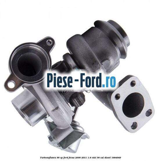 Turbosuflanta 90 CP Ford Focus 2008-2011 1.6 TDCi 90 cai diesel #BC9084F0D9