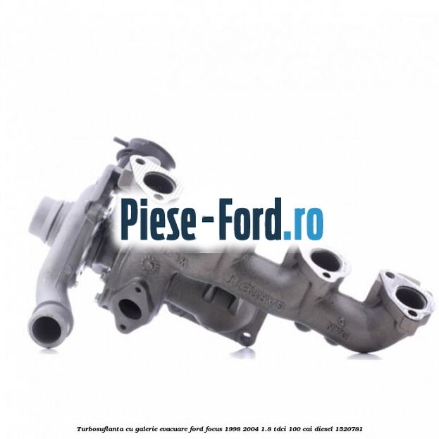 Turbosuflanta cu galerie evacuare Ford Focus 1998-2004 1.8 TDCi 100 cai diesel #FCED6066CC