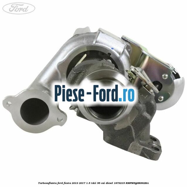 Turbosuflanta Ford Fiesta 2013-2017 1.5 TDCi 95 cai diesel #D51967BB7D