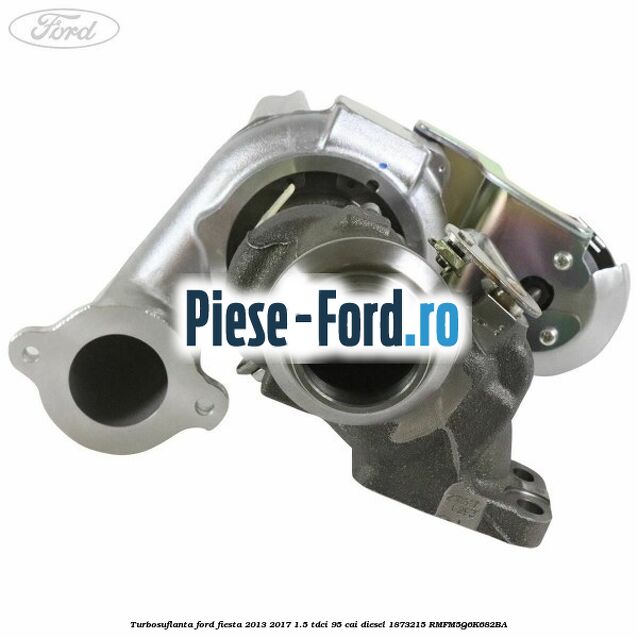 Turbosuflanta Ford Fiesta 2013-2017 1.5 TDCi 95 cai diesel