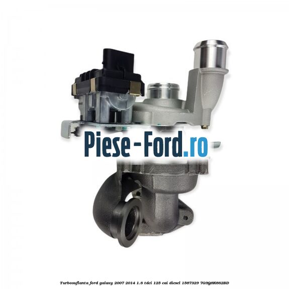 Turbosuflanta Ford Galaxy 2007-2014 1.8 TDCi 125 cai diesel #7000FA7A8A
