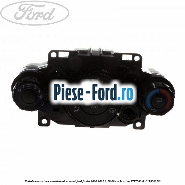 Surub prindere unitate control clima Ford Fiesta 2008-2012 1.25 82 cai benzina