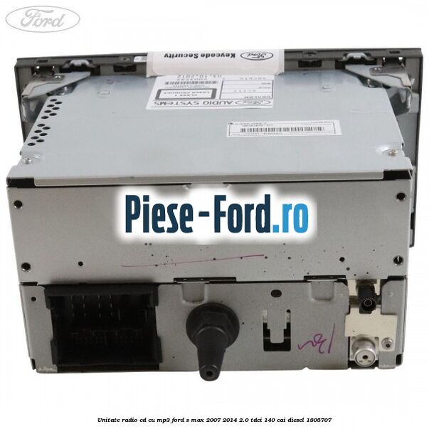 Unitate Radio CD cu MP3 Ford S-Max 2007-2014 2.0 TDCi 140 cai diesel #B843ADEEFF