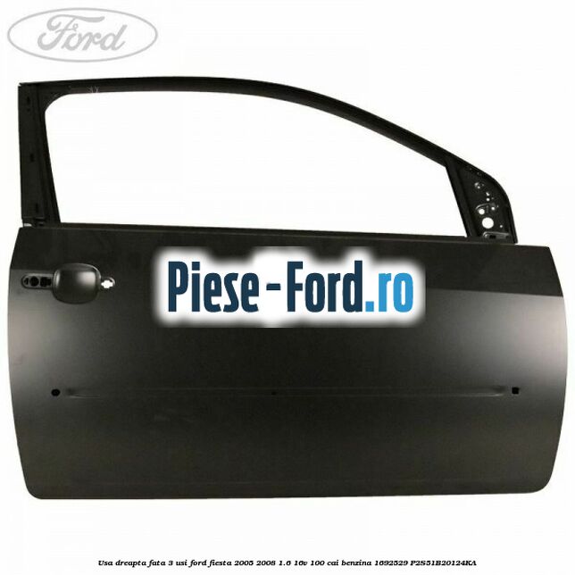 Surub 11 mm prindere consola centrala panou bord capac motor Ford Fiesta 2005-2008 1.6 16V 100 cai benzina