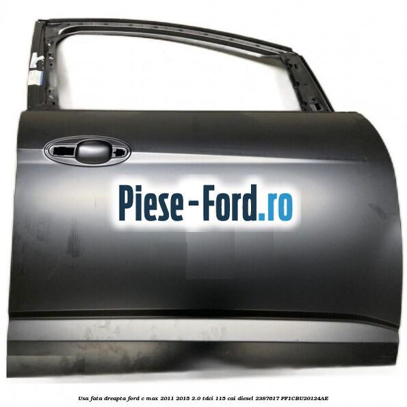 Traversa inferioara radiator apa cu ranforsare metalica Ford C-Max 2011-2015 2.0 TDCi 115 cai diesel