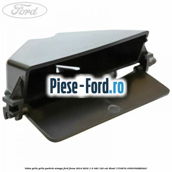 Suport stanga senzor ploaie Ford Focus 2014-2018 1.5 TDCi 120 cai diesel