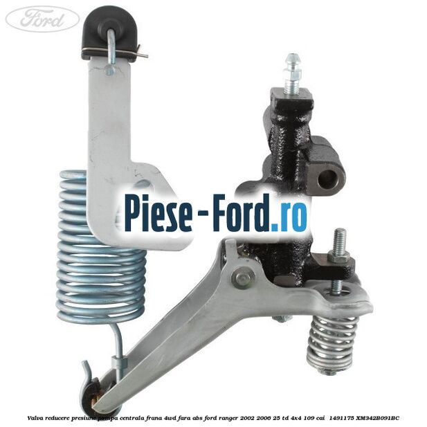 Valva reducere presiune pompa centrala frana 4WD fara ABS Ford Ranger 2002-2006 2.5 TD 4x4 109 cai #0F5FB4A7A5