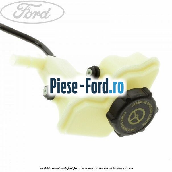 Vas lichid servodirectie Ford Fiesta 2005-2008 1.6 16V 100 cai