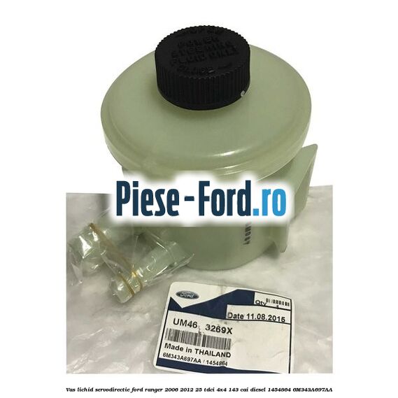 Vas lichid servodirectie Ford Ranger 2006-2012 2.5 TDCi 4x4 143 cai #BD07EFCDD1