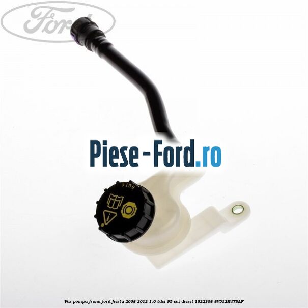 Valva reducere presiune pompa centrala frana Ford Fiesta 2008-2012 1.6 TDCi 95 cai diesel