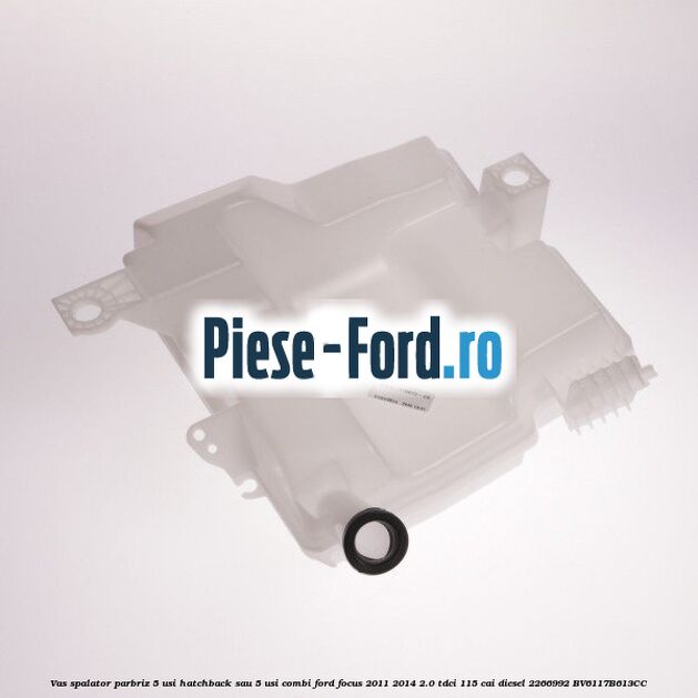 Vas spalator parbriz 4 usi berlina Ford Focus 2011-2014 2.0 TDCi 115 cai diesel