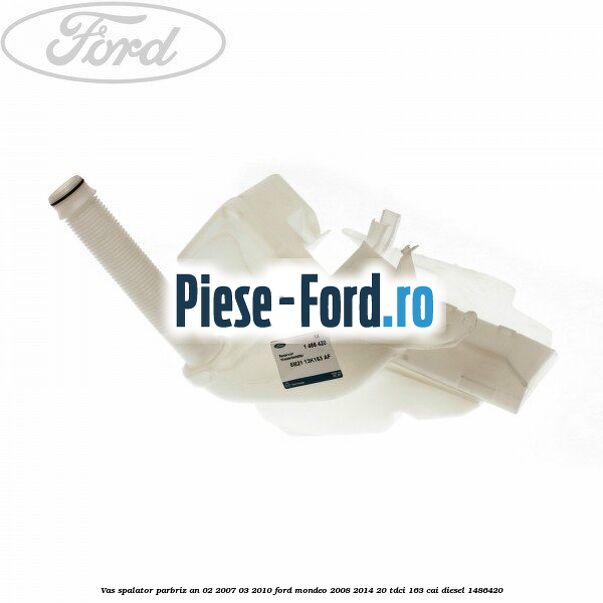 Vas spalator parbriz an 02/2007-03/2010 Ford Mondeo 2008-2014 2.0 TDCi 163 cai #A0DF6F4DDE