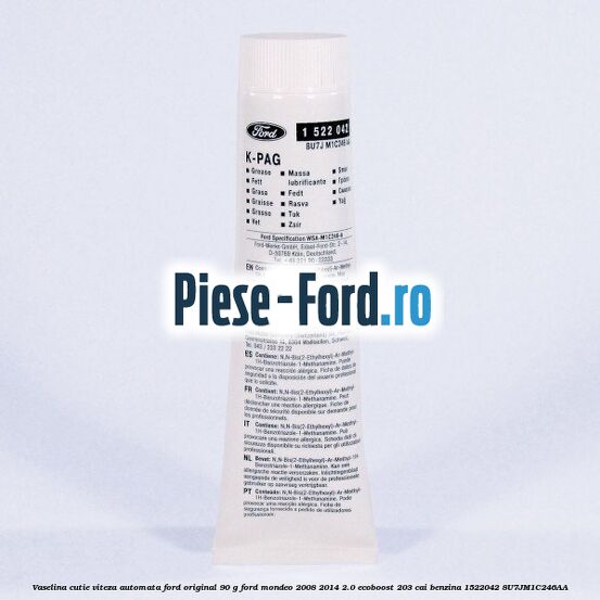Vaselina antiscart placute frana Ford original 50 ml Ford Mondeo 2008-2014 2.0 EcoBoost 203 cai benzina