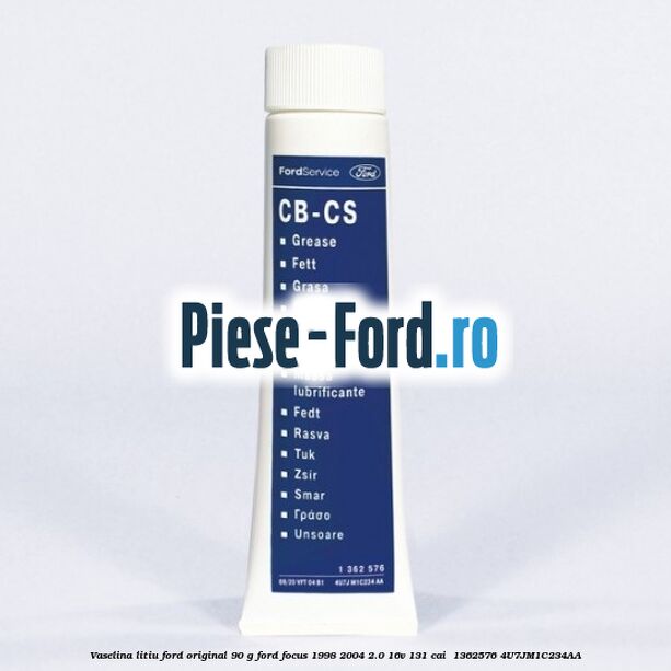 Vaselina litiu Ford original 90 G Ford Focus 1998-2004 2.0 16V 131 cai  #98481C0785