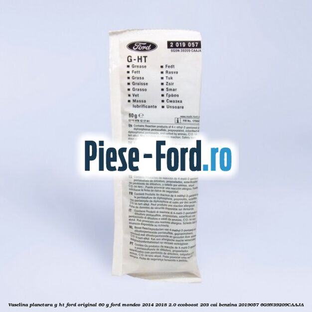 Vaselina planetara G-HT Ford original 60 G Ford Mondeo 2014-2018 2.0 EcoBoost 203 cai benzina #1901C559B7