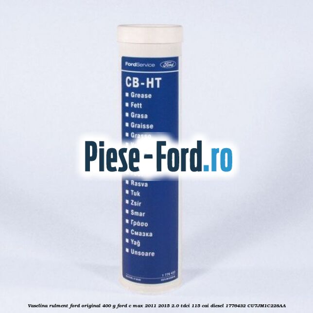 Vaselina protectie rugina cavitati Ford original 1L WB Ford C-Max 2011-2015 2.0 TDCi 115 cai diesel