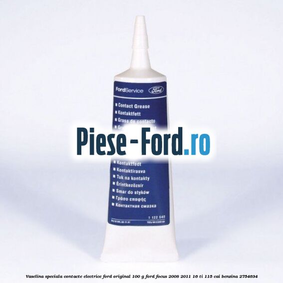 Vaselina speciala contacte electrice Ford original 100 G Ford Focus 2008-2011 1.6 Ti 115 cai #E7D546CA17