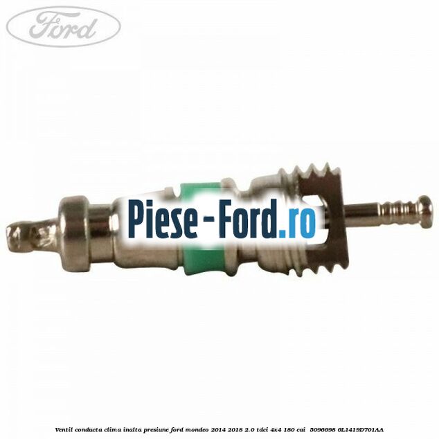 Ventil conducta clima inalta presiune Ford Mondeo 2014-2018 2.0 TDCi 4x4 180 cai  #D7F7BA3918