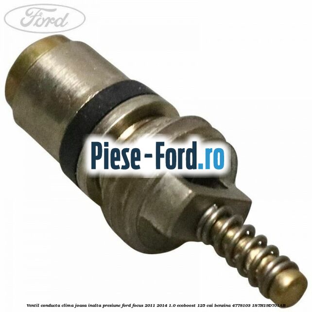 Ventil conducta clima joasa/inalta presiune Ford Focus 2011-2014 1.0 EcoBoost 125 cai benzina #B970F42B4F