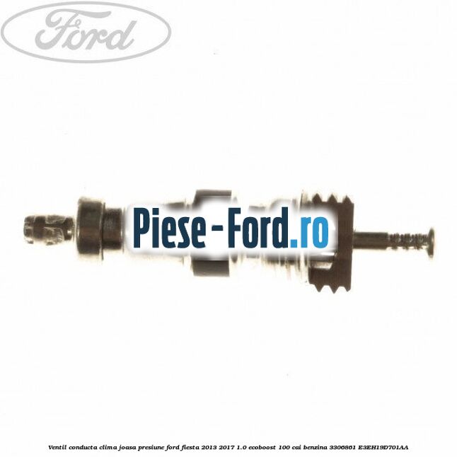 Oring verde 10 conducta radiator clima Ford Fiesta 2013-2017 1.0 EcoBoost 100 cai benzina