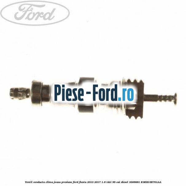 Oring verde 10 conducta radiator clima Ford Fiesta 2013-2017 1.6 TDCi 95 cai diesel