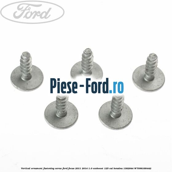 Vertical ornament fastening screw Ford Focus 2011-2014 1.0 EcoBoost 125 cai benzina #4EC16A8133