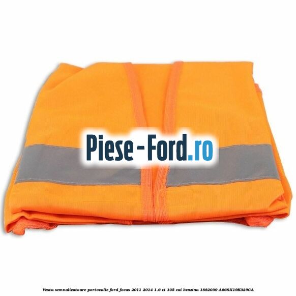 Vesta semnalizatoare, portocalie Ford Focus 2011-2014 1.6 Ti 105 cai benzina #143990EC65