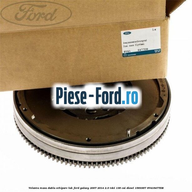 Volanta masa dubla echipare LUK Ford Galaxy 2007-2014 2.0 TDCi 136 cai diesel #F6AA72F438