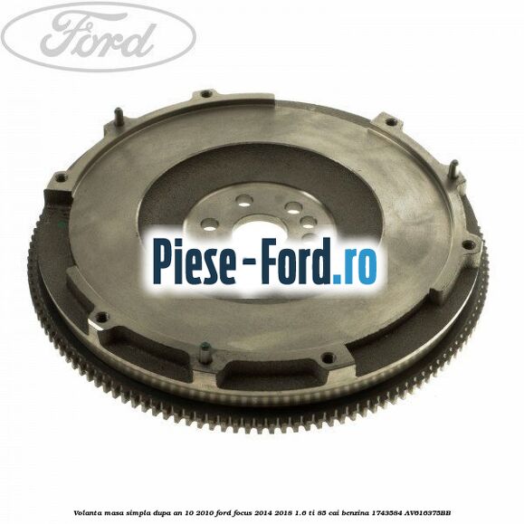 Volanta masa simpla dupa an 10/2010 Ford Focus 2014-2018 1.6 Ti 85 cai benzina