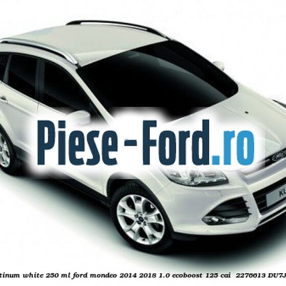 Vopsea alb Platinum White, 250 ml Ford Mondeo 2014-2018 1.0 EcoBoost 125 cai  #43F5B0AD57