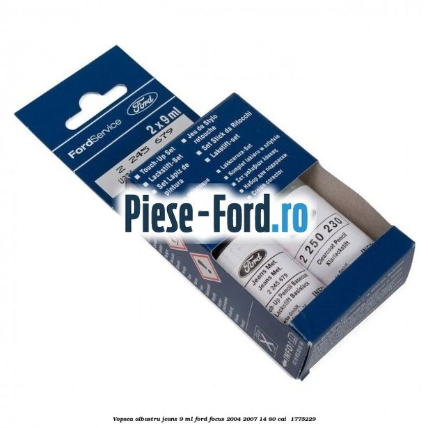 Vopsea albastru Jeans, 9 ml Ford Focus 2004-2007 1.4 80 cai #5DF00BF851