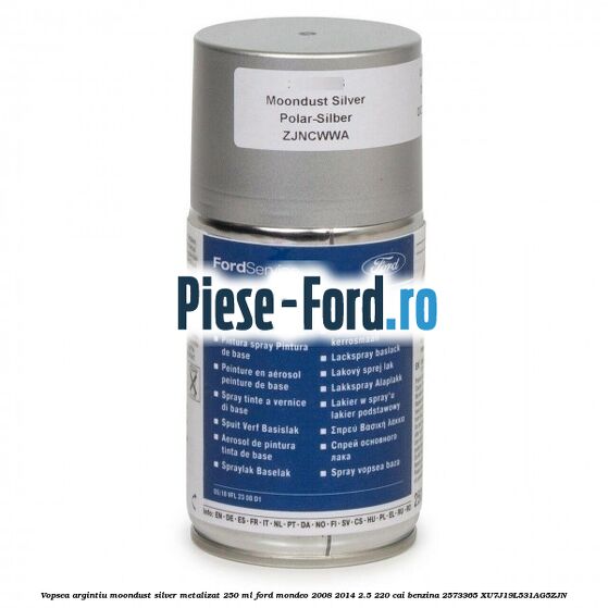 Vopsea argintiu Moondust silver metalizat, 250 ml Ford Mondeo 2008-2014 2.5 220 cai benzina #25FD042076