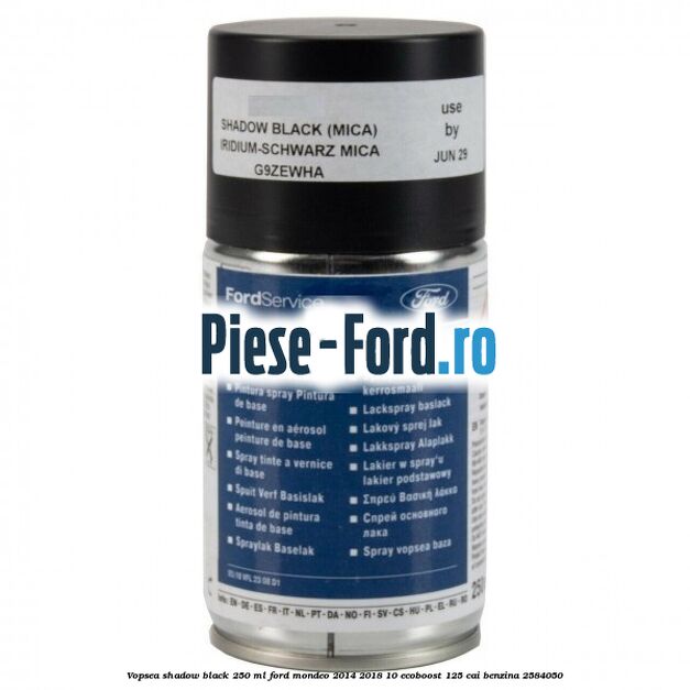 Vopsea shadow black, 250 ml Ford Mondeo 2014-2018 1.0 EcoBoost 125 cai #7C71CF6D7A