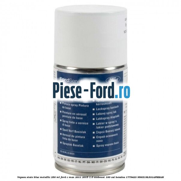 Vopsea state blue metallic, 250 ml Ford C-Max 2011-2015 1.0 EcoBoost 100 cai benzina