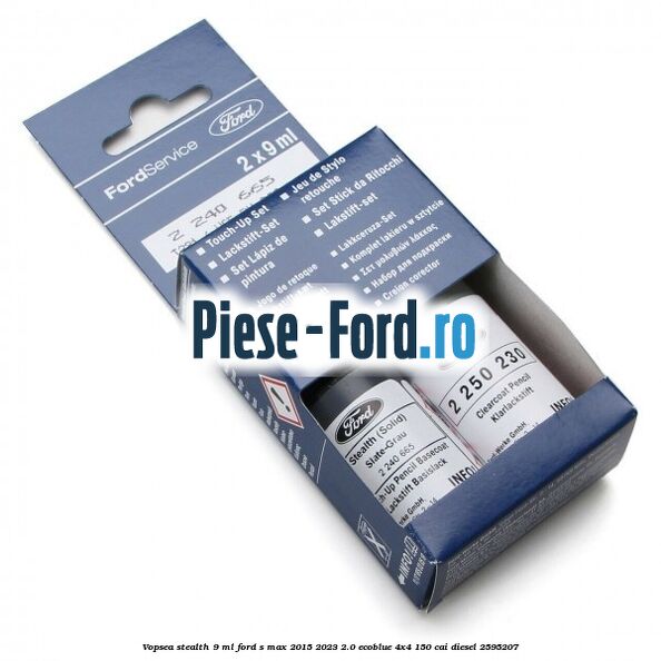 Vopsea stealth, 9 ml Ford S-Max 2015-2023 2.0 EcoBlue 4x4 150 cai #D3DFAD7BDD