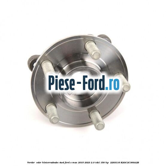 Vorder- oder Hinterradnabe 4WD Ford S-Max 2015-2023 2.0 TDCi 150 HP  #65D4FBC843