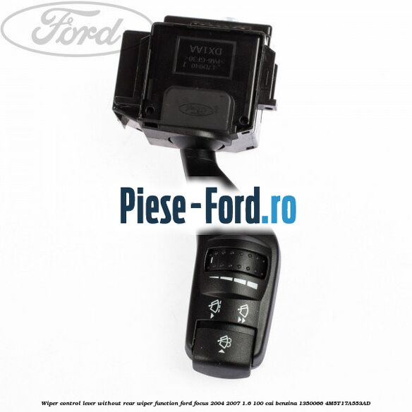 Wiper control lever without rear wiper function Ford Focus 2004-2007 1.6 100 cai benzina #3360B1A1D4