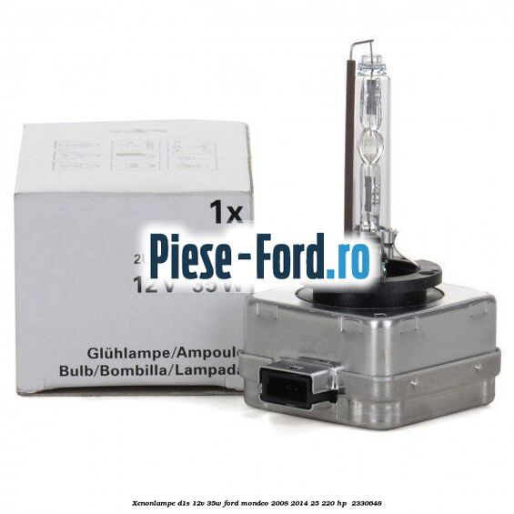 Xenonlampe D1S 12V 35W Ford Mondeo 2008-2014 2.5 220 HP #BC15717AD1