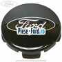 Capac centru janta aliaj 55 mm negru lucios Ford Fiesta 2013-2017 1.6 TDCi 95 cai diesel | Foto 5