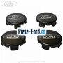 Capac centru janta aliaj 55 mm negru mat Ford Fiesta 2013-2017 1.6 ST 182 cai benzina | Foto 5