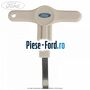 Cheie capac central janta aliaj cu maner Ford Fiesta 1996-2001 1.4 i 16V 90 cai benzina