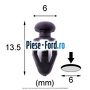 Clips prindere cheder prag sau tapiterie interior Ford Focus 2008-2011 2.0 145 cai benzina | Foto 3 #62303DE09B