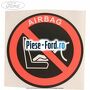 Emblema atentie airbag Ford Fiesta 2017-2023 1.5 TDCi 120 cai diesel | Foto 2 #C905ECABF8